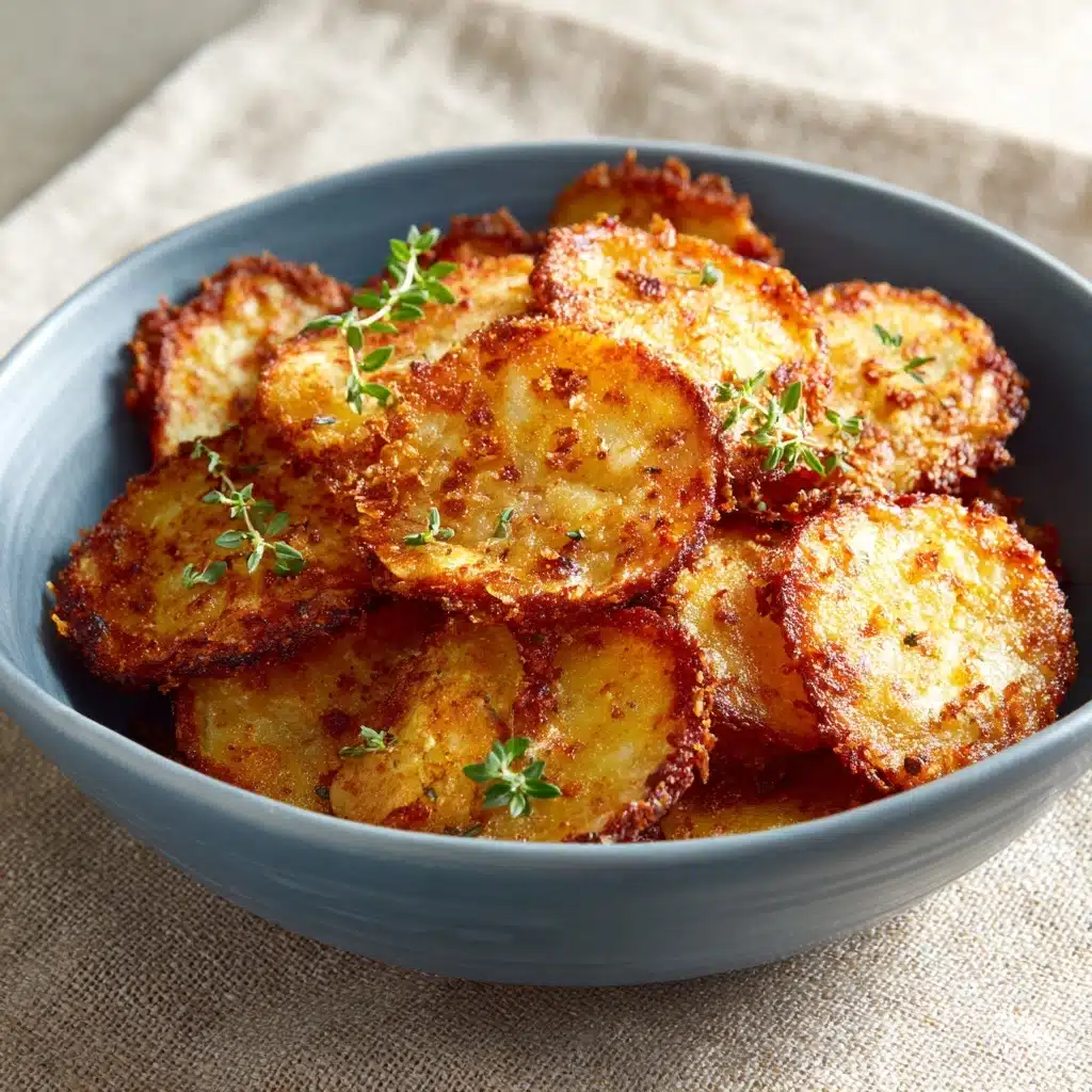 Viral Crispy Garlic Parmesan Crusted Potatoes Recipe - Recipe Image
