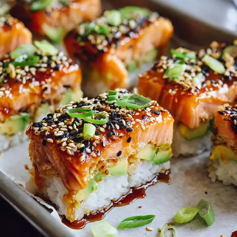 Spicy Salmon Sushi Bake: Discover a Flavorful Twist Today! Recipe