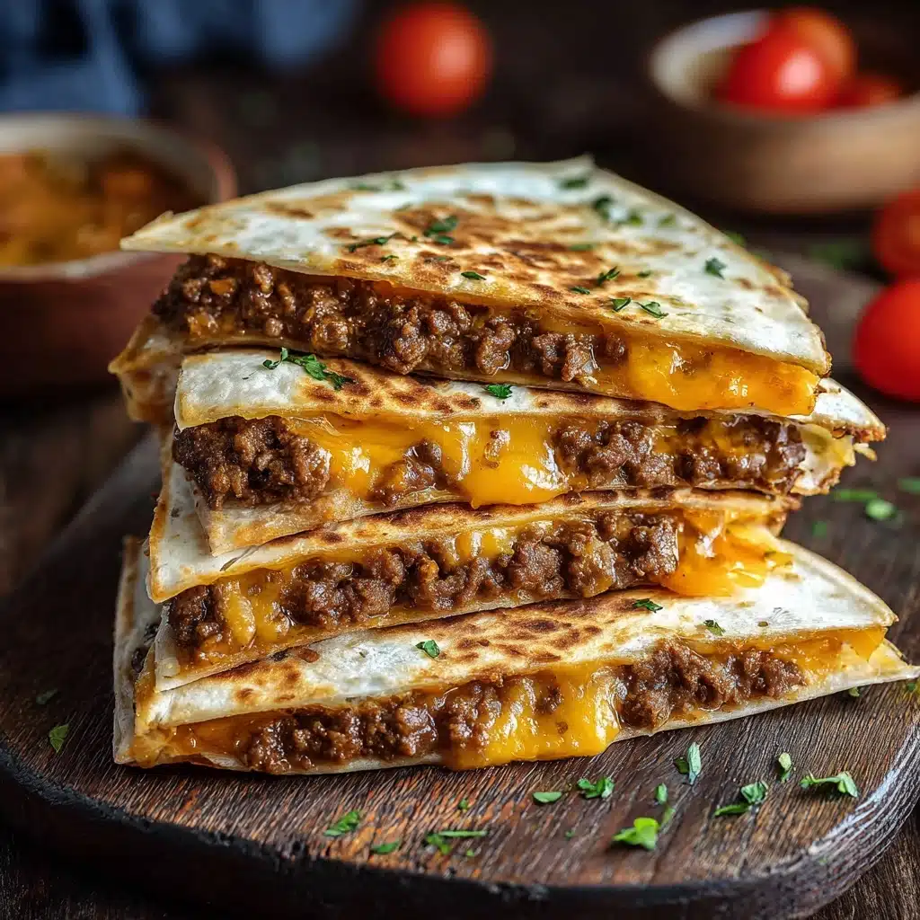 Smashburger Quesadillas Recipe