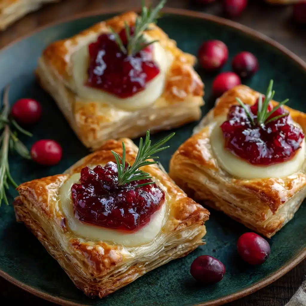 Cranberry Brie Bites Recipe - Recipe Image