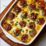 Dump-and-Bake Meatball Casserole Recipe