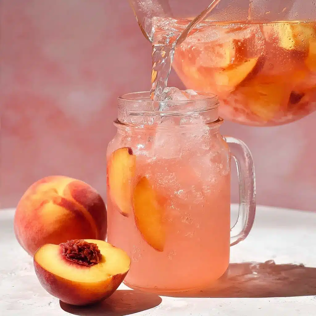 How To Make Peach Lemonade Recipe - Recipe Image