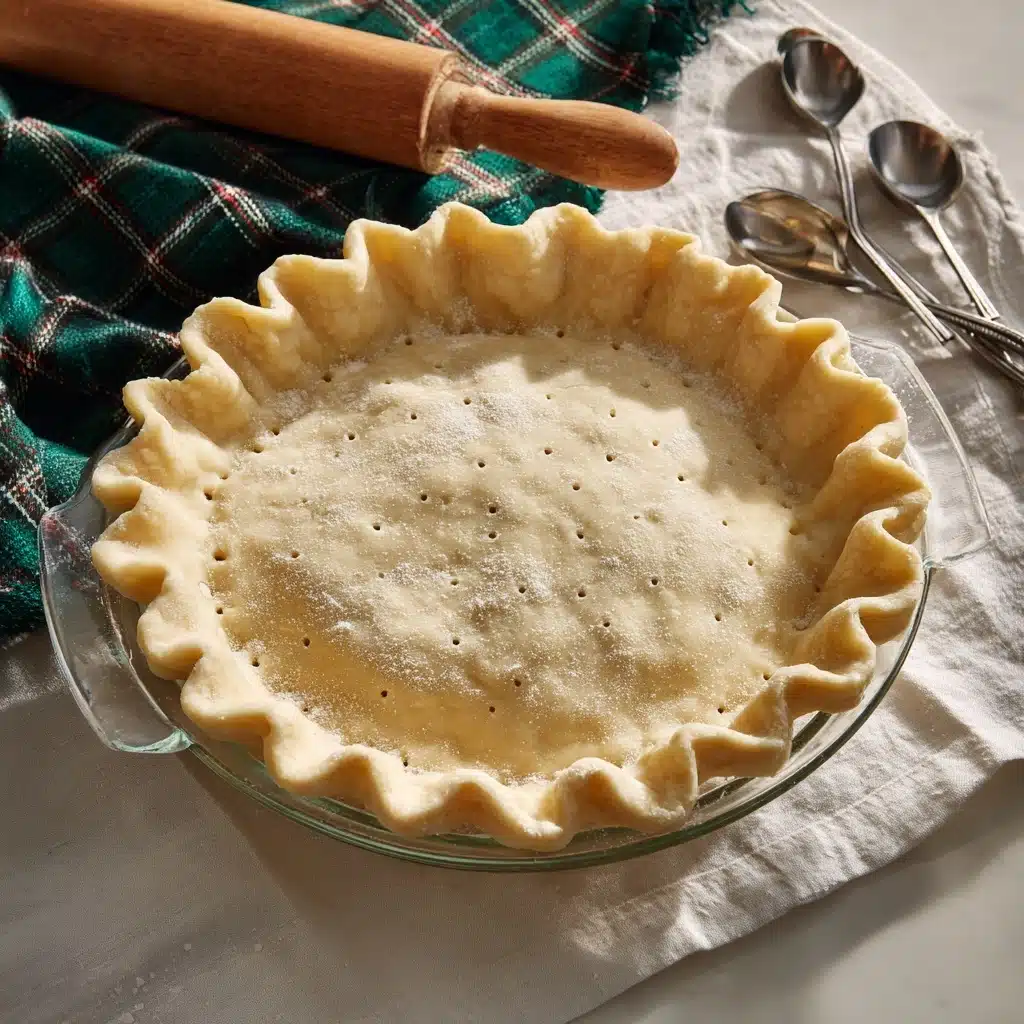 Flaky, Buttery Homemade Pie Crust Recipe - Recipe Image