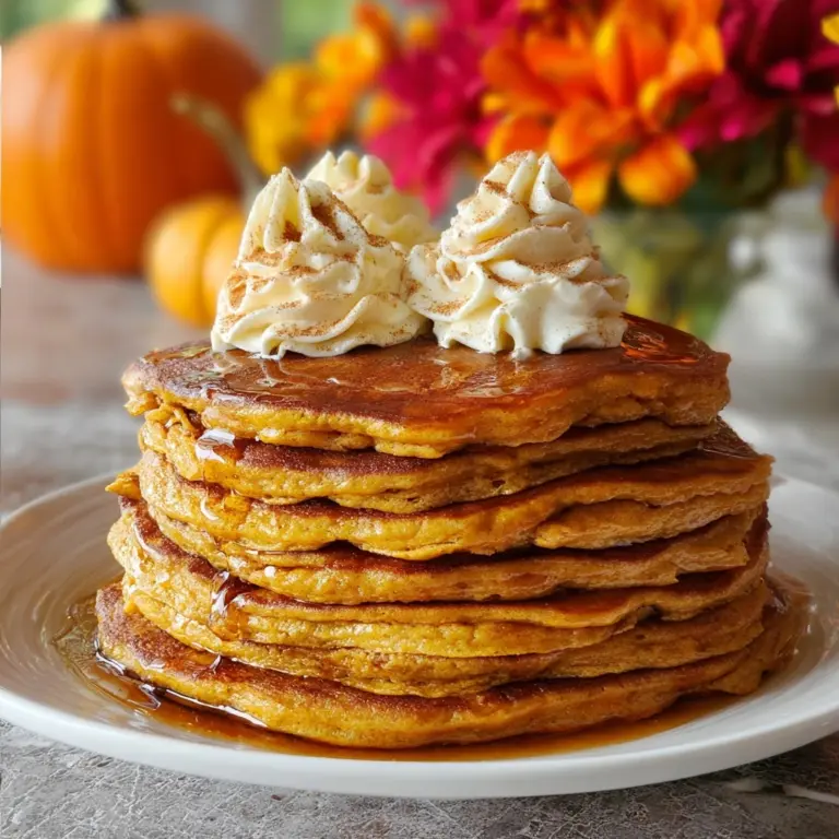 Pumpkin Pancakes with Cinnamon Butter Recipe