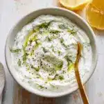 5-Minute Greek Yogurt Tzatziki Sauce (or Dip!) Recipe