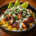 Street Corn Chicken Bowl: A Flavorful & Easy Recipe