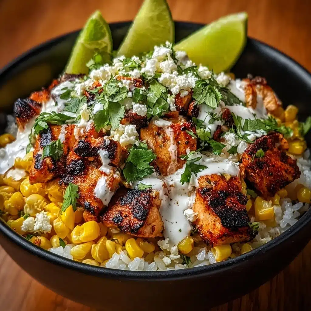 Street Corn Chicken Bowl: A Flavorful & Easy Recipe - Recipe Image