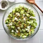 Smashed Cucumber Salad - With Feta and Dill Recipe