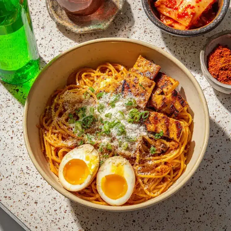 Creamy Korean Ssamjang (쌈장) Pasta Recipe
