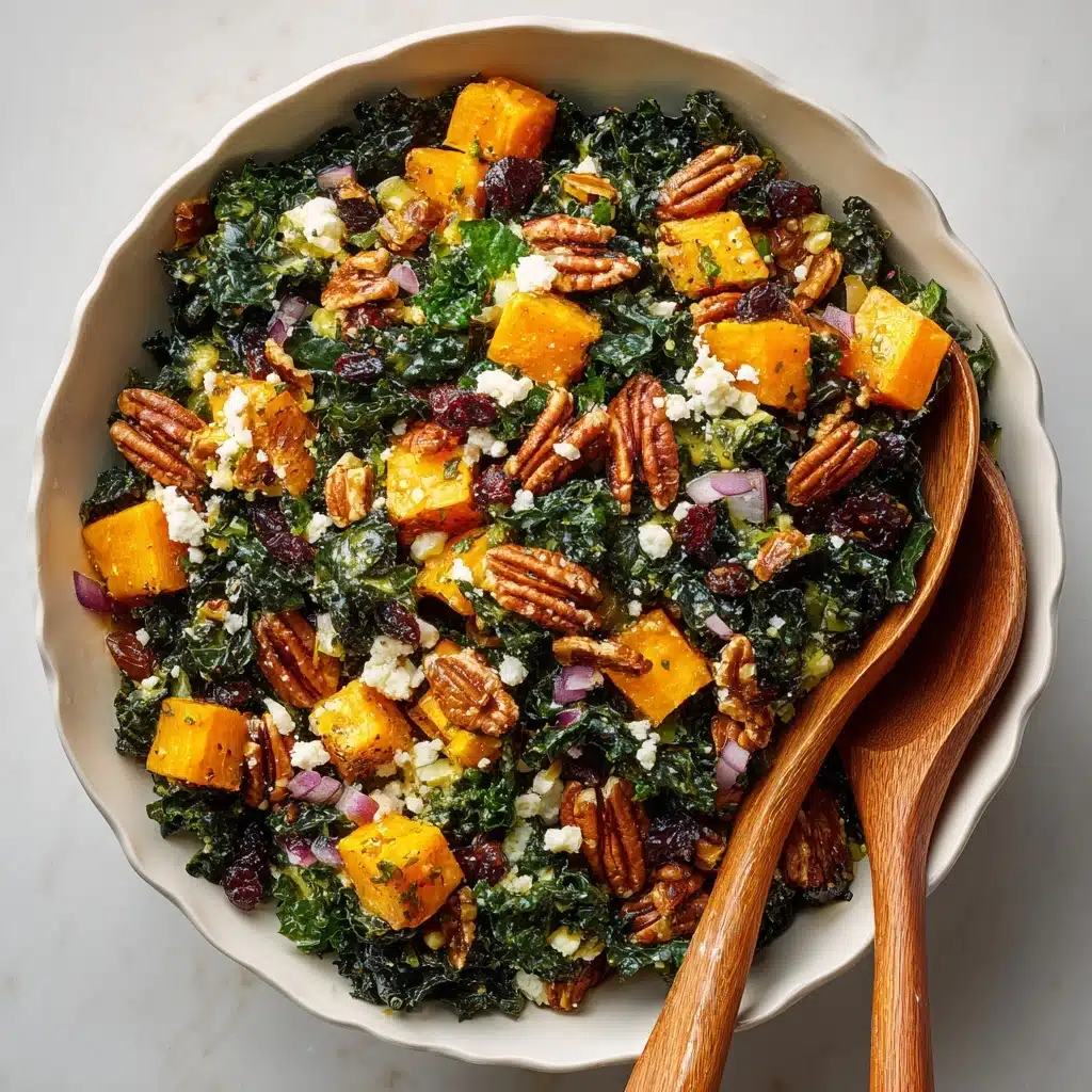 Roasted Sweet Potato Kale Salad Recipe