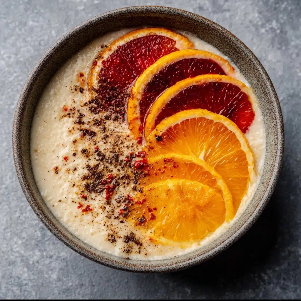 Earl Grey breakfast quinoa with tahini & jam Recipe - Recipe Image