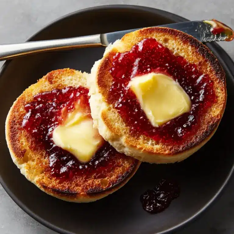 Old-Fashioned, No-Knead English Muffins Recipe