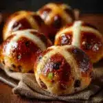Sourdough Hot Cross Buns Recipe