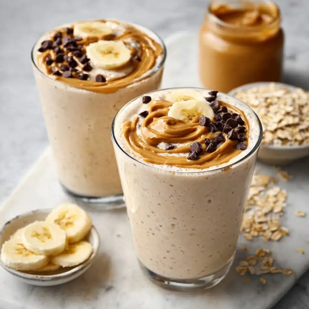 Peanut Butter Banana Smoothie Recipe - Recipe Image