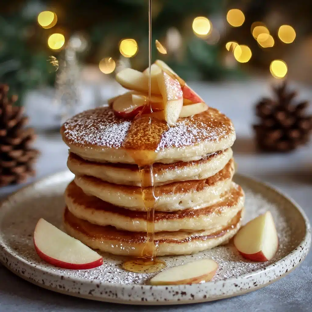 Apple Cinnamon Pancakes The Ultimate Christmas Breakfast Recipe - Recipe Image