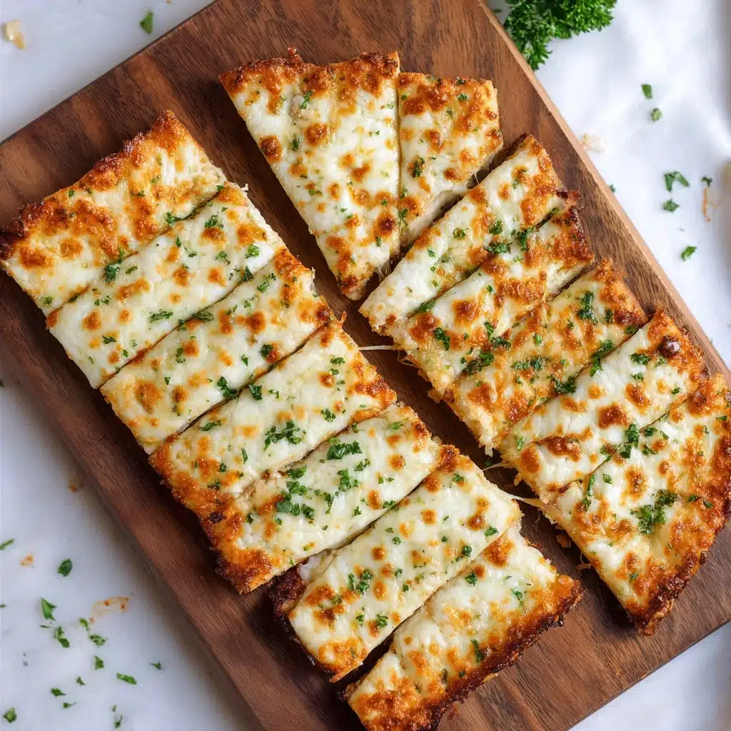 BEST CHEESY GARLIC BREAD RECIPE