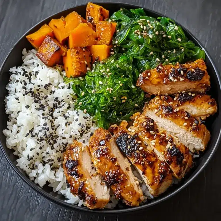 Chicken and Sweet Potato Rice Bowl Recipe