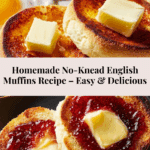 Old-Fashioned, No-Knead English Muffins Recipe