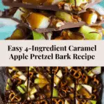4-Ingredient Caramel Apple Bark Recipe