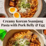 Creamy Korean Ssamjang (쌈장) Pasta Recipe