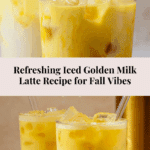 Iced Golden Milk Latte Recipe