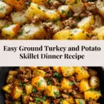 Ground turkey with potatoes Recipe