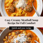 Creamy Meatball Soup Recipe