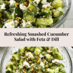 Smashed Cucumber Salad - With Feta and Dill Recipe