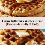 freezer-friendly Crispy Waffle Recipe with Buttermilk Recipe