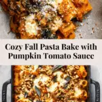 Pasta Bake with Pumpkin Tomato Sauce Recipe