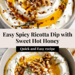 Spicy Ricotta Dip with Hot Honey Recipe