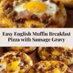 English Muffin Breakfast Pizza Recipe
