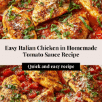 Once the chicken is cooked, remove it from the skillet and slice if desired Recipe