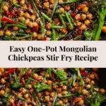 Mongolian Chickpeas (one pot, gluten-free, nut-free) Recipe