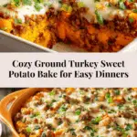 Ground Turkey Sweet Potato Bake Recipe