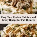 Slow Cooker Chicken and Gravy Recipe
