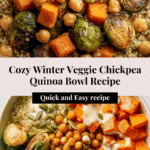 Winter Nourish Veggie Chickpea Bowl Recipe
