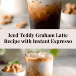 Iced Teddy Graham Latte (with Instant Espresso) Recipe