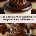 Mini Chocolate Cheesecake Bites: Indulge in a Sweet Treat! Recipe