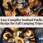 amping Trip-Oregon Coast Campfire Paella Recipe