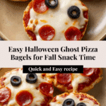 Ghost Pizza Bagels: A Spooktacular Treat for Every Occasion Recipe