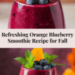 Weight Loss Smoothie Orange-Blueberry Smoothie Recipe
