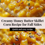 Honey Butter Skillet Corn Recipe