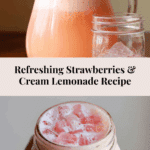 Strawberries & Cream Lemonade Recipe