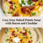 Easy Baked Potato Soup Recipe