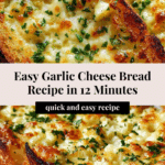 Irresistible Garlic Cheese Bread in Just 12 Minutes Recipe