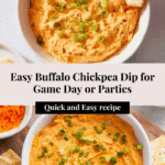 Buffalo Chickpea Dip Recipe