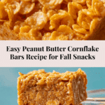 Peanut Butter Cornflake Bars Recipe