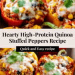High-Protein Quinoa Stuffed Peppers Recipe