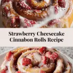 Strawberry Cheesecake Cinnabon Rolls Recipe
